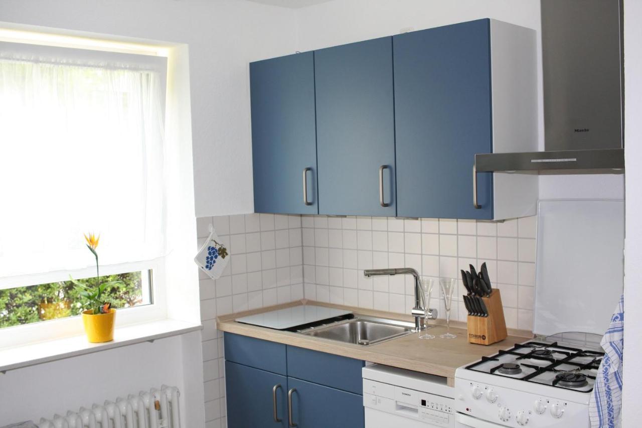 Das Blaue Haus - Ferienwohnung Schoenherr Касел Екстериор снимка